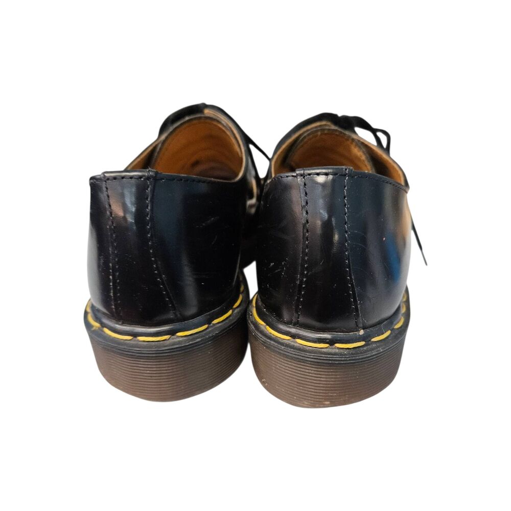 Doc Martens Black Leather Oxfords Womens size 10 Flats The Original Lace Up - Picture 9 of 11